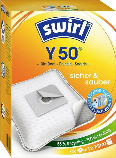 Porszívó zsák Swirl Y50 AirSpace 4 db