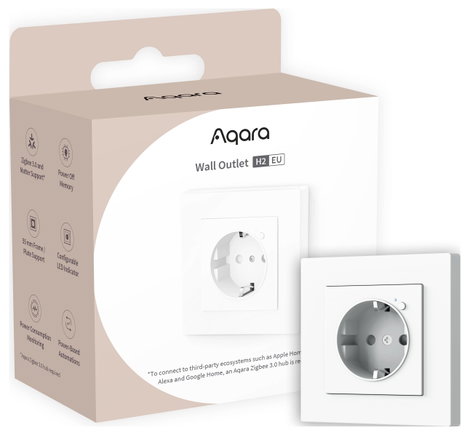 Aqara Dugalj WP-P01D Fehér Apple HomeKit 3. kép