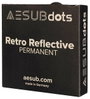 Aesub Referenciapontok AESUBdots retro permanent Ø 3 mm / 3000 targets AESD103 5. bélyegkép