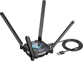 Wavlink Vitesse Ultra WiFi 6E AX5400 USB3.0 Adapter WLAN adapter USB-A (USB 3.0) 5400 MBit/s
