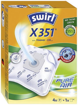 Swirl X 351 Porszívó zsák 4 db