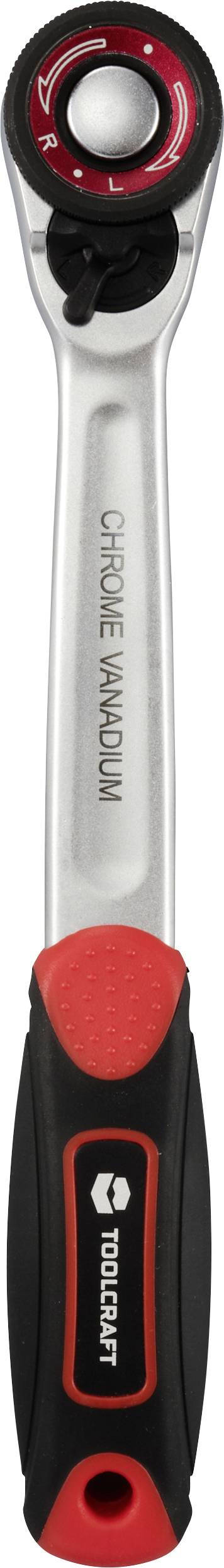 TOOLCRAFT TO-9626406 Átváltó racsni 1/2 (12,5 mm) 24.5 cm 2. kép