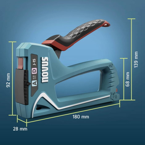 Novus Tools J-15 030-0457 Kézi tűzőgép Kapocs hosszúság 4 - 10 mm 12. kép