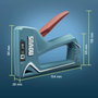 Novus Tools J-11 030-0455 Kézi tűzőgép Kapocs hosszúság 4 - 8 mm 11. bélyegkép