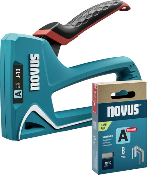 Novus Tools J-13 030-0456 Kézi tűzőgép Kapocs hosszúság 4 - 10 mm