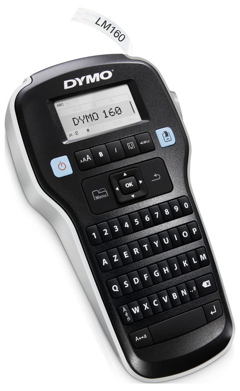 DYMO LabelManager™ 160 ValuePack AZERTY Feliratozó készülék Alkalmas feliratozó szalag: D1 6 mm, 9 m 2. kép