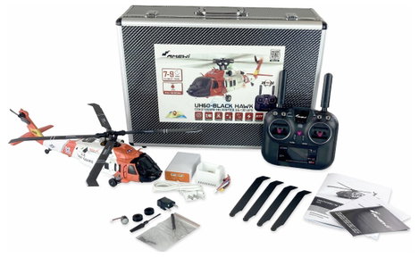 Amewi UH60 Black Hawk Coastguard RC helikopter RtF 2. kép