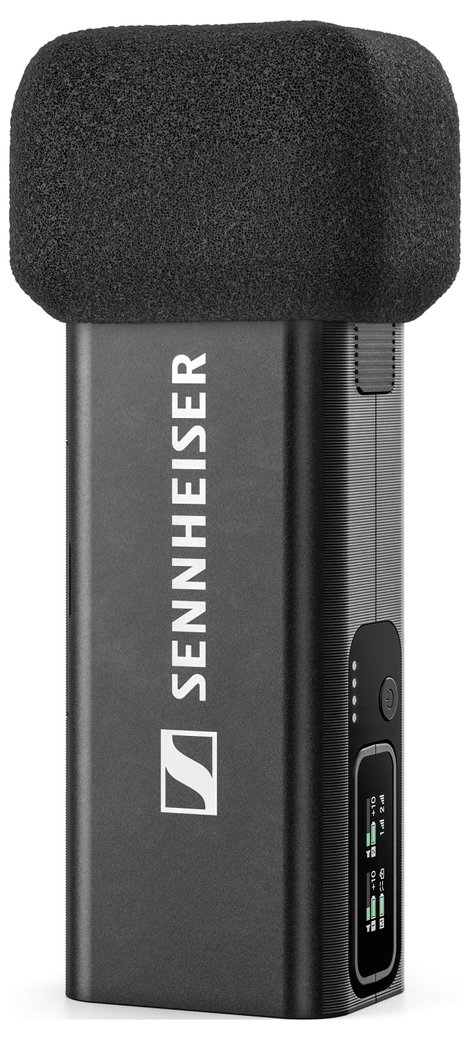 Sennheiser Profile Wireless 2-Channel Kamera mikrofon Szélvédővel, Vezetékkel, Táskával, Csíptetővel 5. kép