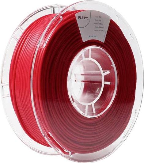 Maertz PMMA-1009-019 PMMA-1009-019 3D nyomtatószál PLA Pro 2.85 mm 1000 g Piros 1 db