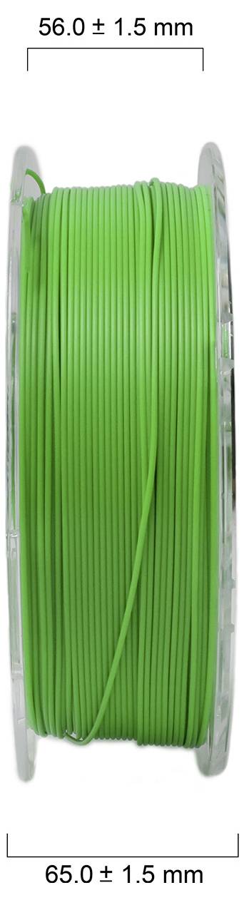 Maertz PMMA-1010-005 PMMA-1010-005 3D nyomtatószál ABS műanyag vegyileg ellenálló 1.75 mm 1000 g Zöl 4. kép