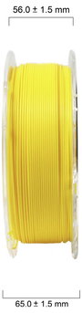 Maertz PMMA-1009-006 PMMA-1009-006 3D nyomtatószál PLA Pro 1.75 mm 1000 g Sárga 1 db 4. bélyegkép