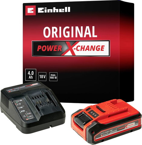 Einhell Power X-Change PXC Starter Kit 4512159 Szerszámakku és töltő 18 V 4000 mAh Lítiumion