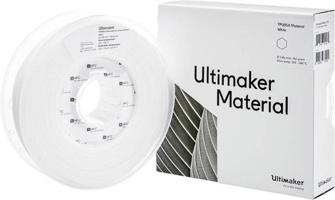 UltiMaker PMUM-1006-002 TPU95A 3D nyomtatószál TPU 2.85 mm 700 g Fehér 1 db