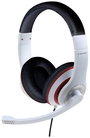 Gembird Over Ear headset Vezetékes Fehér, Fekete, Piros Hangerő szabályozás, Headset bélyegkép