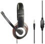 Gembird Over Ear headset Vezetékes Fekete, Piros Hangerő szabályozás, Headset 2. bélyegkép