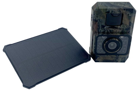 Berger & Schröter Mini 48 MP Vadmegfigyelő kamera 48 Megapixel Napelemes töltővel, lítiumion akkuval 3. kép