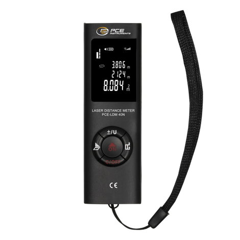 PCE Instruments PCE-LDM 40N Lézeres távolságmérő Lítiumion akku 40 m 2. kép
