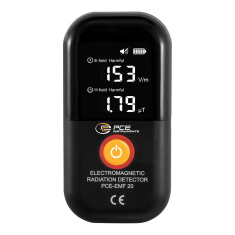 PCE Instruments PCE-EMF 20 Mágneses mező teszter 2. kép