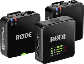 Rode Wireless GO (3rd Gen) Rátűzhető Vezeték nélküli mikrofon készlet Átviteli mód:Vezeték nélküli U