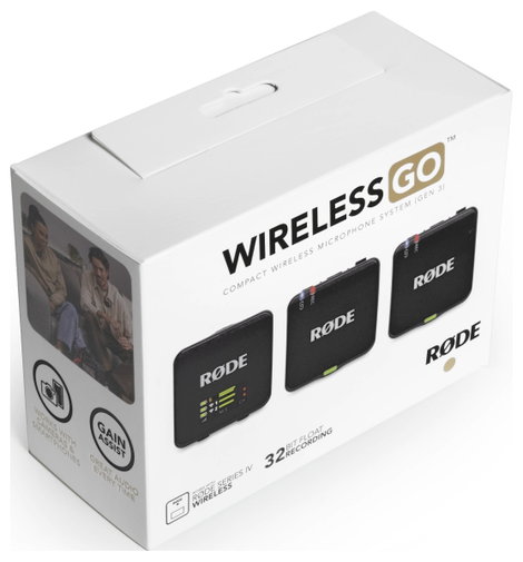 Rode Wireless GO (3rd Gen) Rátűzhető Vezeték nélküli mikrofon készlet Átviteli mód:Vezeték nélküli U 8. kép