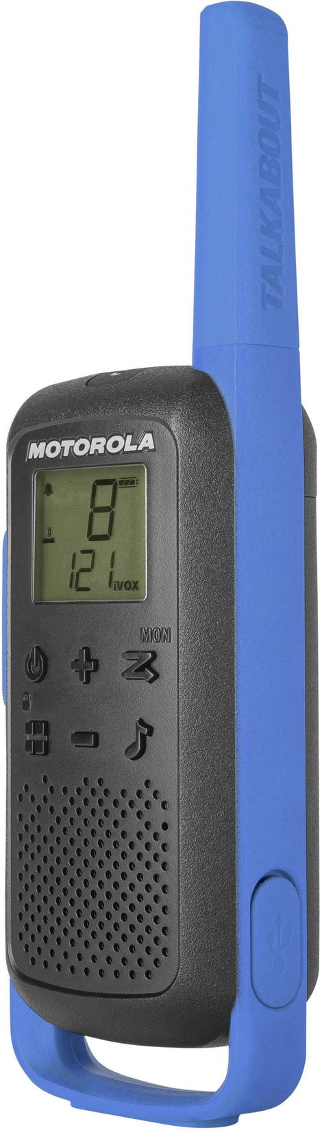 Motorola Solutions 188044 TALKABOUT T62 blau PMR készülék 9. kép
