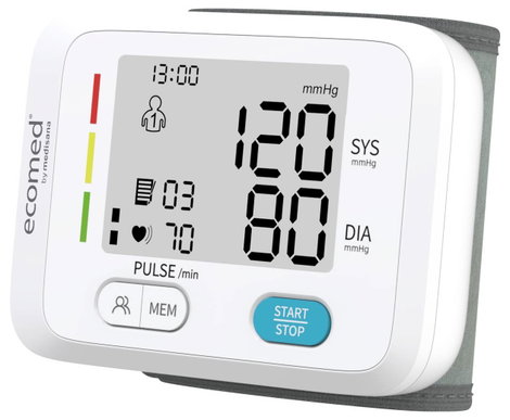 Ecomed BW-83E 23717 Vérnyomásmérő Csukló 3. kép