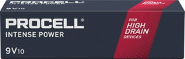 Duracell Procell Intense MN1604 9V-os elem 9 V 10 db