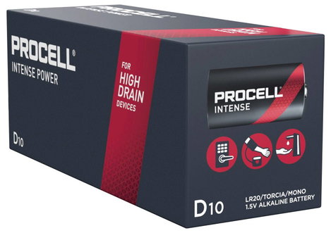Góliátelem Duracell Procell Intense MN1300 1.5 V 10 db 2. kép