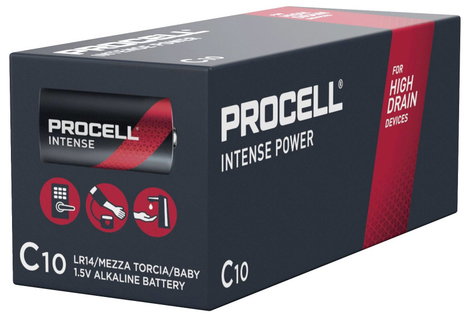 Babyelem Duracell Procell Intense MN1400 1.5 V 10 db 3. kép