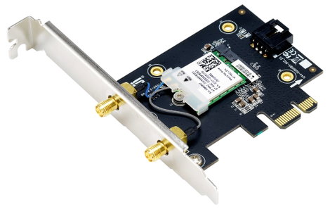 Asus PCE-BE6500 WLAN-/Bluetooth® adapter 2880 MBit/s PCIe 3.0 x1 3. kép