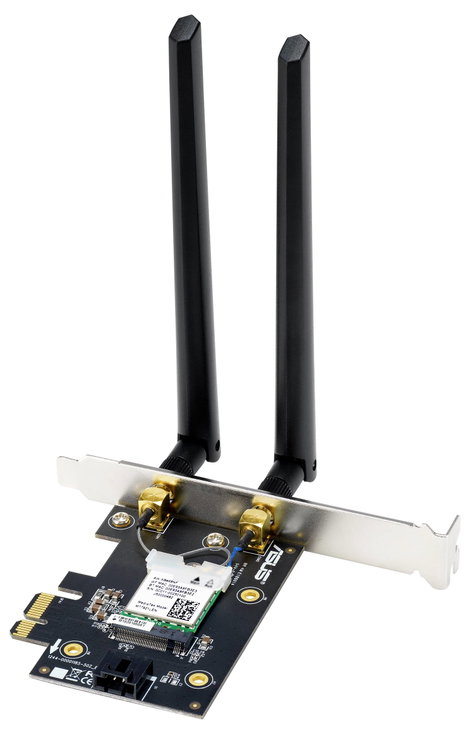 Asus PCE-BE6500 WLAN-/Bluetooth® adapter 2880 MBit/s PCIe 3.0 x1 5. kép