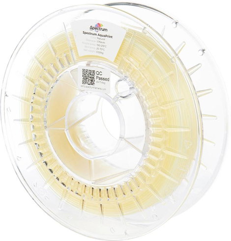 Spectrum Filaments 81008 AquaPrint 3D nyomtatószál PVA műanyag vízben oldódó 1.75 mm 500 g Natúr 1 d