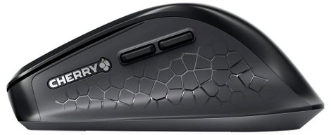 CHERRY MSW Stream Comfort WLAN egér Rádiójel vezérlésű Optikai Fekete 6 Gombok 4000 dpi Ergonómikus, 3. kép