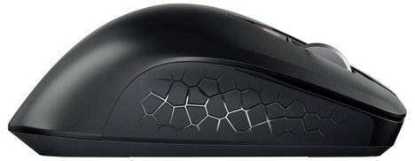 CHERRY MSW Stream Comfort WLAN egér Rádiójel vezérlésű Optikai Fekete 6 Gombok 4000 dpi Ergonómikus, 5. kép