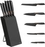 Fiskars 1003099 Éles késblokk 5 késsel Fekete bélyegkép