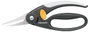 Fiskars 1003032 Háztartási olló Balkezes, Jobbkezes 220 mm Fekete bélyegkép