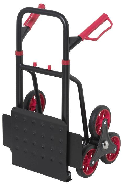 TOOLCRAFT TO-9650166 Lépcsőjáró kocsi Összehajtható, Állítható magasság Acél Terhelés (max.): 150 kg 2. kép