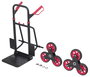 TOOLCRAFT TO-9650166 Lépcsőjáró kocsi Összehajtható, Állítható magasság Acél Terhelés (max.): 150 kg 3. bélyegkép
