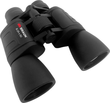 Braun Phototechnik Zoom távcső 20168 8-24 x 50 mm Porro Fekete 20168