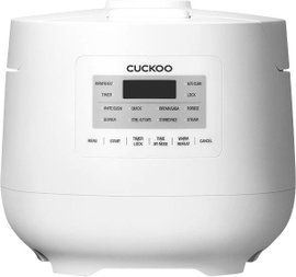 Cuckoo CR-0641F Úti főző Fehér Tapadásmentes bevonat, Mérőpohárral, Úti főző funkció