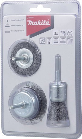 Makita Körkefe készlet 3 db. Acél D-66070 1 db
