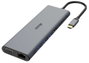 Akasa USB-C® dokkoló állomás USB Type-C 14-In-1 Dock Alkalmas (márka): univerzálny Beépített kártyao bélyegkép