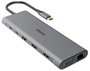 Akasa USB-C® dokkoló állomás USB Type-C 14-In-1 Dock Alkalmas (márka): univerzálny Beépített kártyao 2. bélyegkép