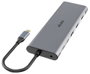 Akasa USB-C® dokkoló állomás USB Type-C 14-In-1 Dock Alkalmas (márka): univerzálny Beépített kártyao 3. bélyegkép