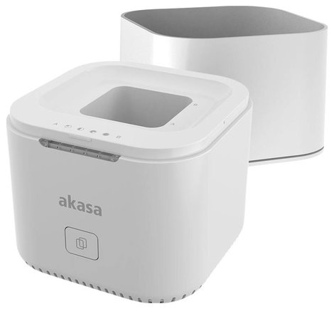 Akasa DuoDock MX M.2 SSD ház USB-C® (USB 3.2 Gen 2) 10 GBit/s M.2 PCIe NVMe 2242, 2260, 2280 AK-DK09 5. kép