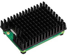 Raspberry Pi® Hűtőelem Alkalmas: Raspberry Pi® Fekete