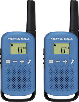 Motorola Solutions 188117 TALKABOUT T42 blau PMR készülék 2 részes készlet