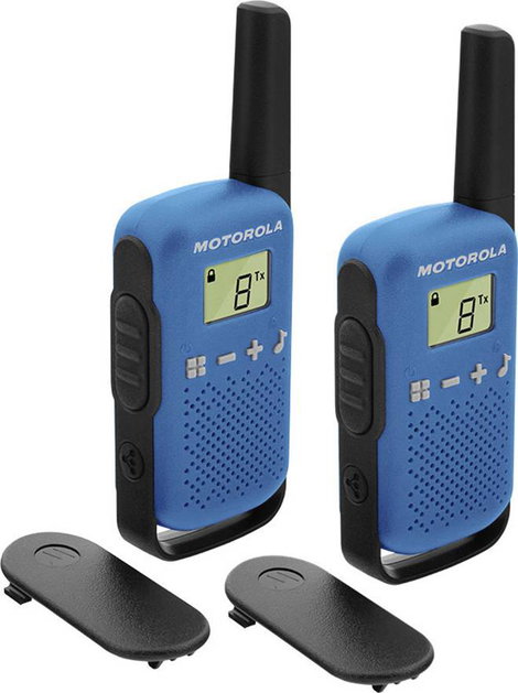 Motorola Solutions 188117 TALKABOUT T42 blau PMR készülék 2 részes készlet 2. kép