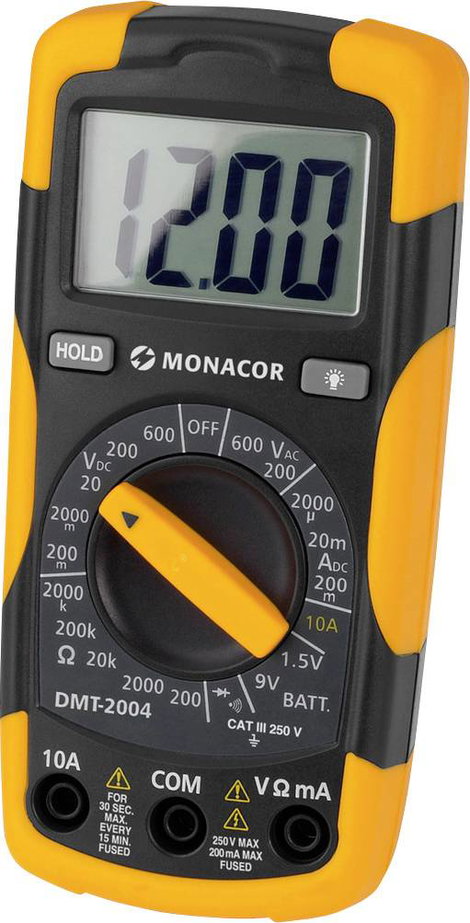 Monacor DMT-2004 Kézi multiméter