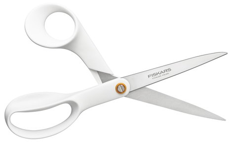 Fiskars 1020412 Univerzális olló Jobbkezes 210 mm Fehér 3. kép